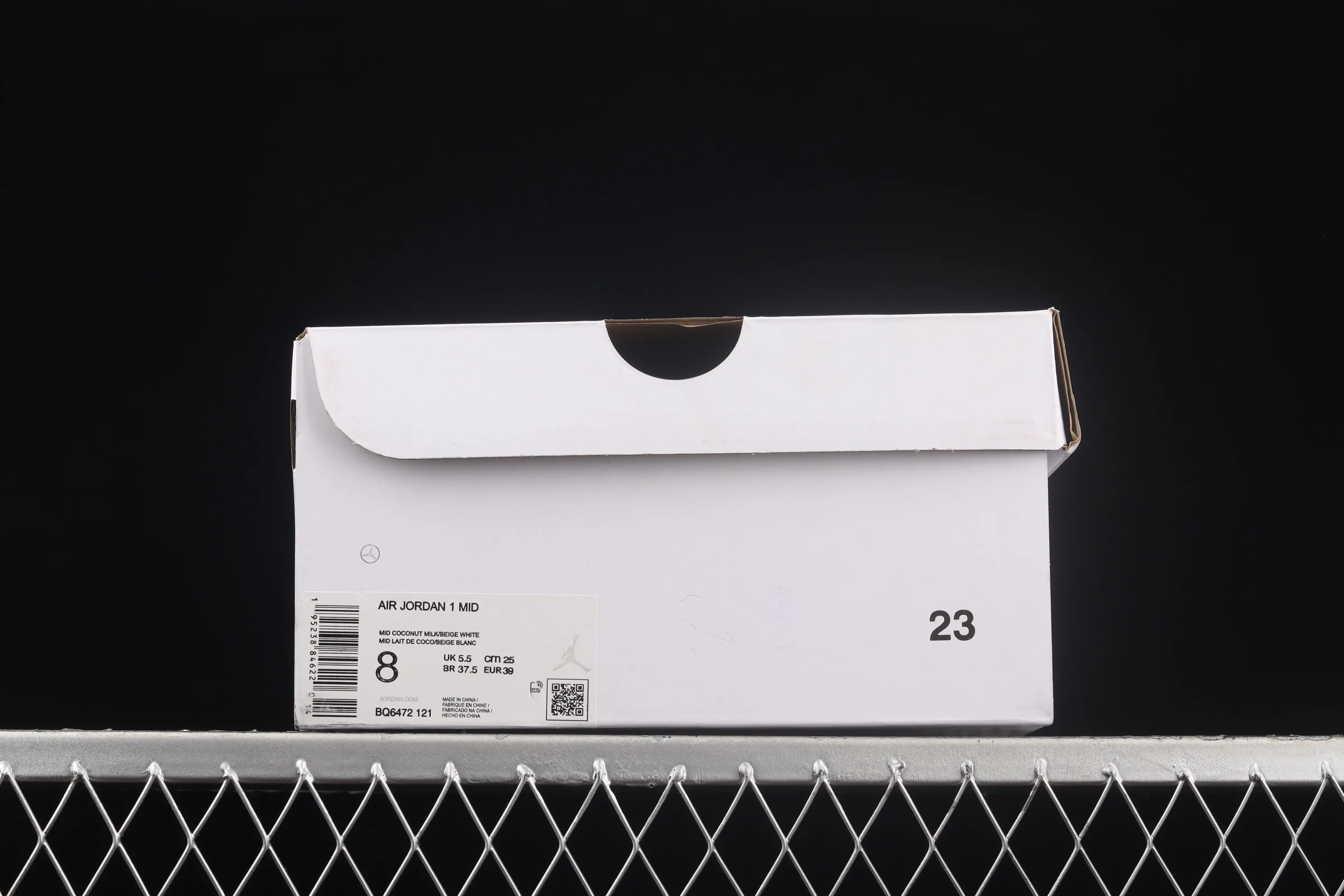 All categories Air Jordan Jordan series basketball shoes Air Jordan 1 Mid Air Jordan 1 Mid AJ1 Joe 1 white apricot milk coconut cream China basketball shoes BQ6472-121